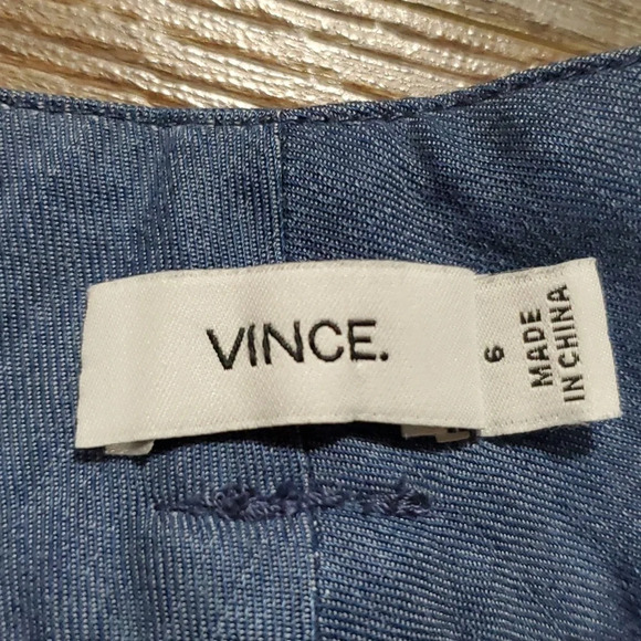 Vince lightweight blue joggers denim blue color - Picture 6 of 8